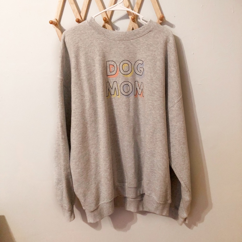 XXL, olivelynn, dog mom sweatshirt